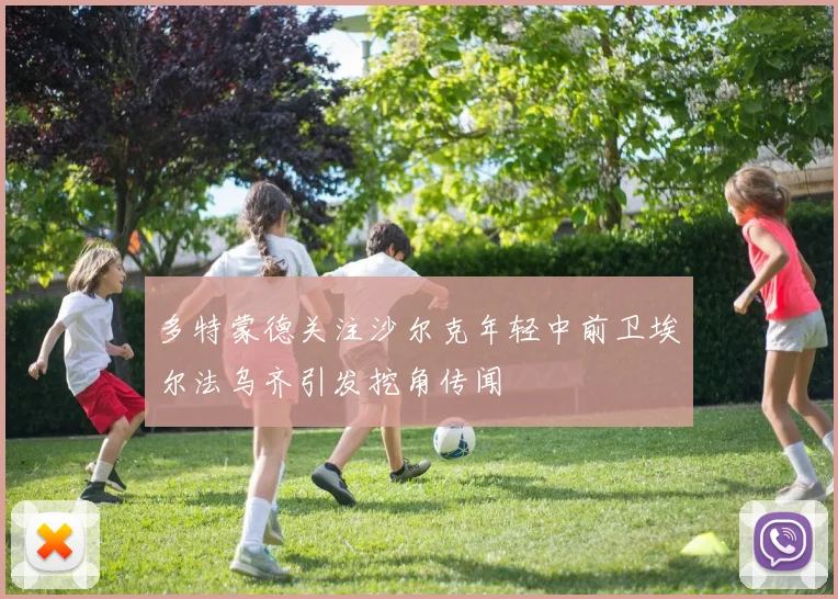 多特蒙德关注沙尔克年轻中前卫埃尔法乌齐引发挖角传闻